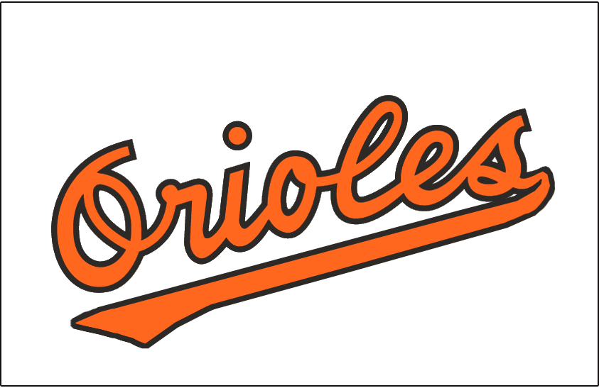 Baltimore Orioles 1955-1962 Jersey Logo iron on transfers for fabric